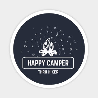 HAPPY CAMPER Thru Hiker gear Magnet